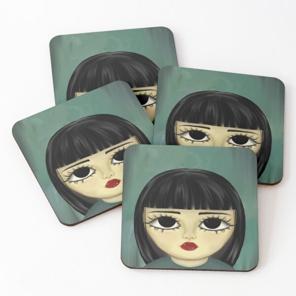Item preview, Dreamy Eyes Girl designed and sold by DecafChild-.