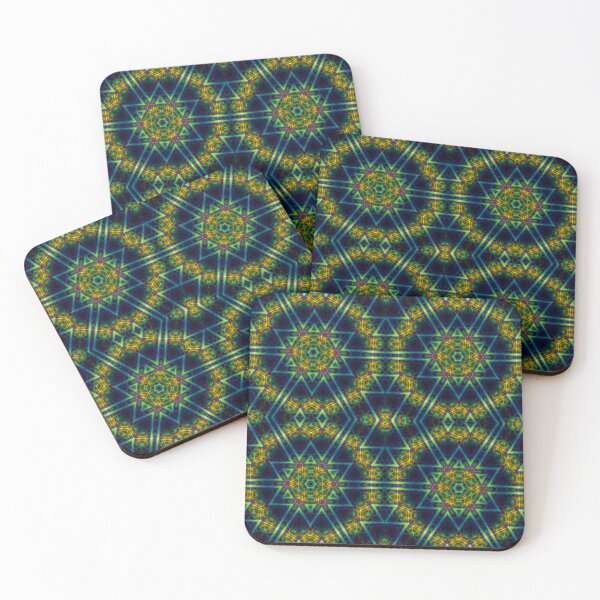 Item preview, Golden Fractal Mandala Star of David Pattern designed and sold by Warren Paul Harris.