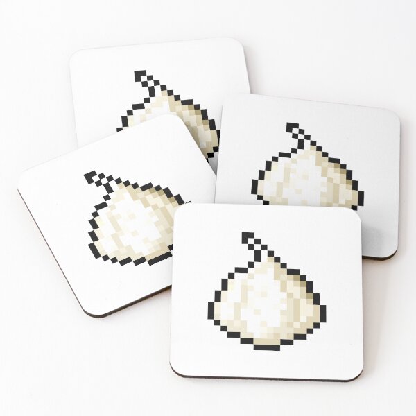 Item preview, Pixel Garlic - pixel food art designed and sold by LittleFoodShop.