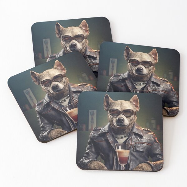 Item preview, Dog drinks soda designed and sold by Stroka-AI-Art.