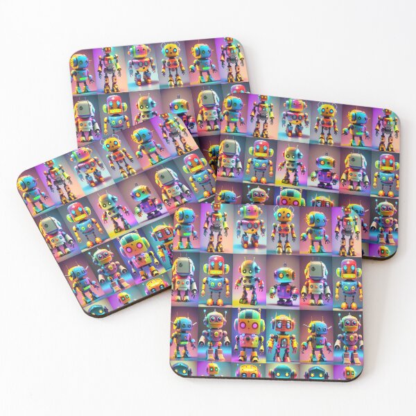 Item preview, ¡Robots, robots, robots! designed and sold by drawbey.