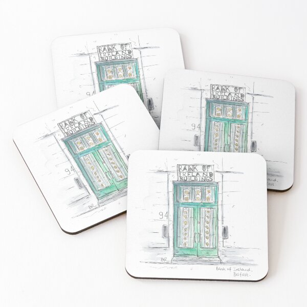 Item preview, Bank of Ireland door, Belfast  designed and sold by DebTheZeb.