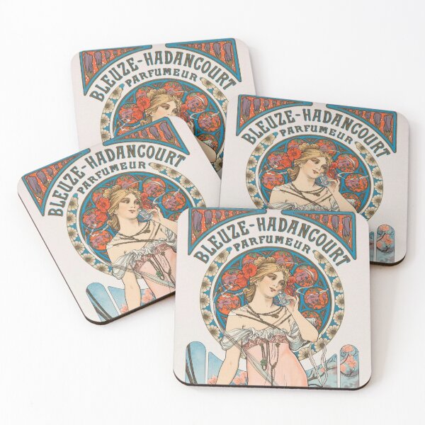 Item preview, French Perfume Ad (1899) - Alphonse Mucha designed and sold by SALON DES ARTS.