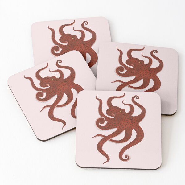 Item preview, Red Octopus  designed and sold by Isobelle Smith.