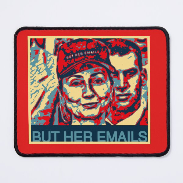 Item preview, But Her Emails (Obamacized design for Hillary fans.)  designed and sold by CristalleLisa.