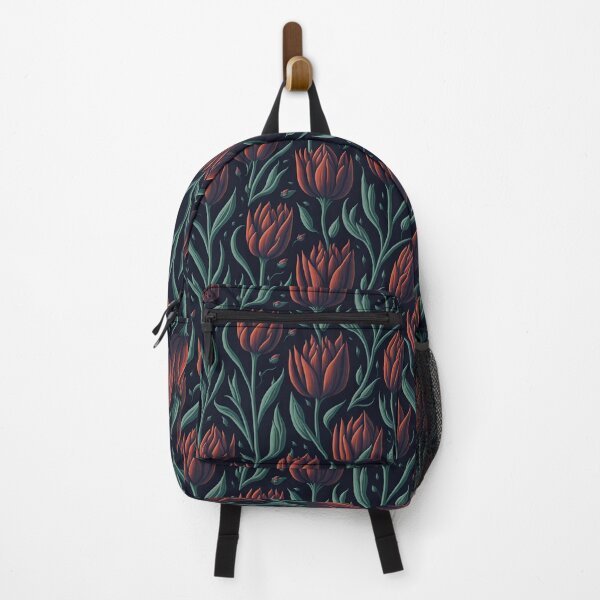 Item preview, Seamless Floral Pattern with Red Flowers designed and sold by kiyaansh16.