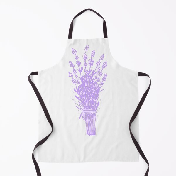 Item preview, Queer Flowers Series - Light Purple Lavender Linocut Print designed and sold by inkandhue.
