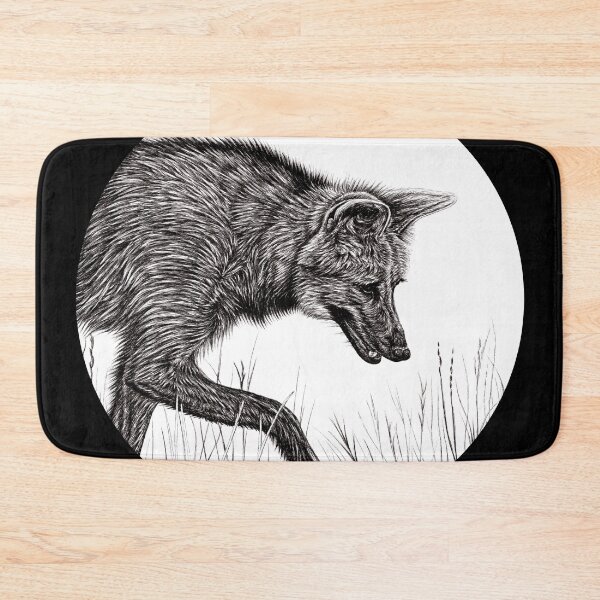 Item preview, Maned wolf illustration designed and sold by LorenDowding.