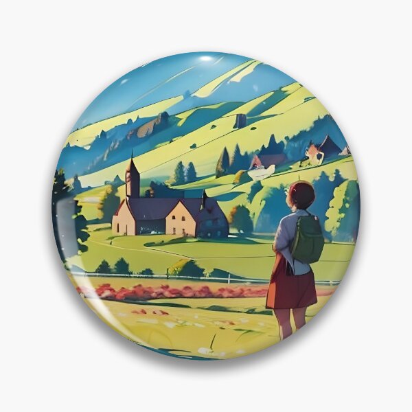 Aperçu de l'œuvre Paysage rural créée et vendue par ArtifyPrints.
