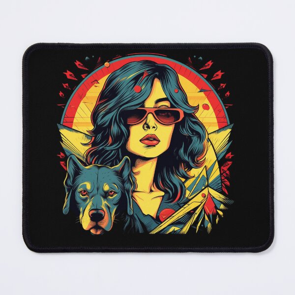 Item preview, Just A Girl And Her Dog 57 designed and sold by ArtArturs.
