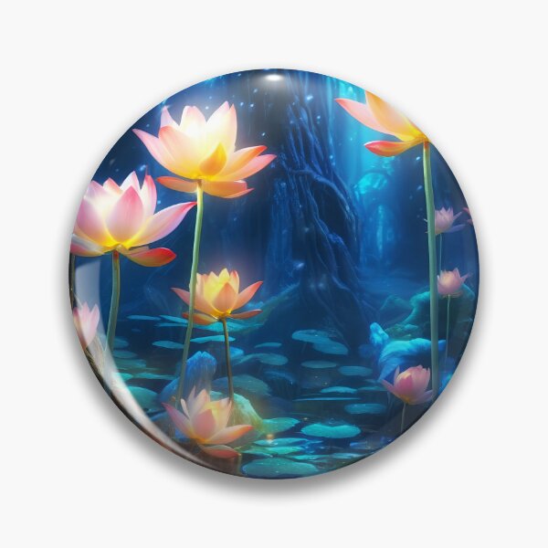 Item preview, Glowing Lotus designed and sold by Art by Lilia.