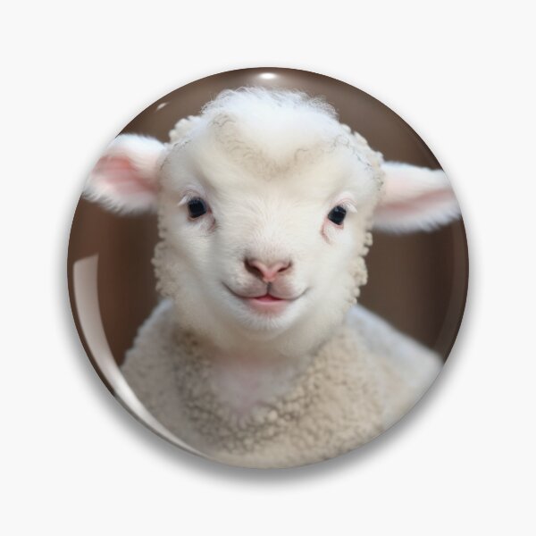 Item preview, Cute Baby Sheep - Cute Baby Animals  designed and sold by baby-animal-art.