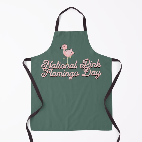 Item preview, National Pink Flamingo Day, cute cartoon flamingo  designed and sold by HolidayBug.