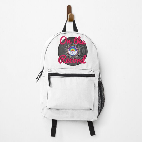 Item preview, On the record, LGBTQIA ally designed and sold by Living Out Loud with Laura.