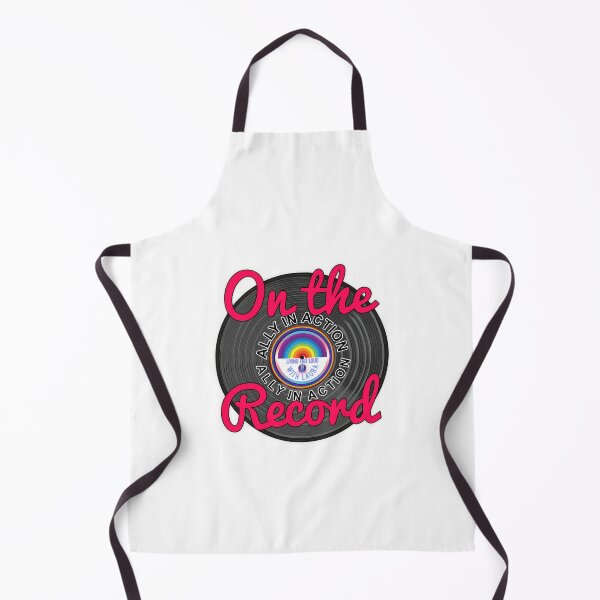 Item preview, On the record, LGBTQIA ally designed and sold by Living Out Loud with Laura.