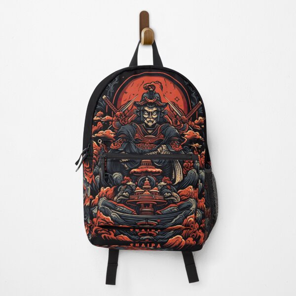 Item preview, Vintage Abstract Japanese Samurai Wall Art | Fantasy Samurai Warrior Shibata designed and sold by Bored Elon.