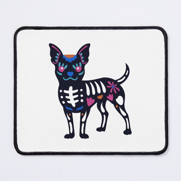 Item preview, Mexican Chihuahua Dog Sugar Skull designed and sold by DerSenat.