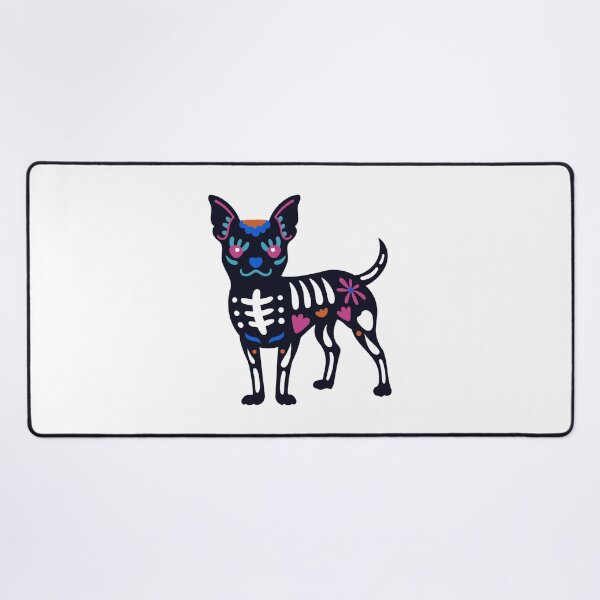 Item preview, Calavera de azúcar de perro chihuahua mexicano designed and sold by DerSenat.