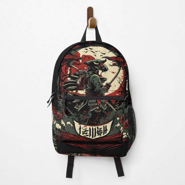 Item preview, Vintage Abstract Japanese Samurai Wall Art | Fantasy Samurai Warrior Shin designed and sold by Bored Elon.