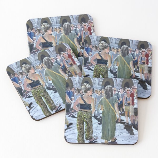 Item preview, People watching St Marks square designed and sold by CPughArtist.