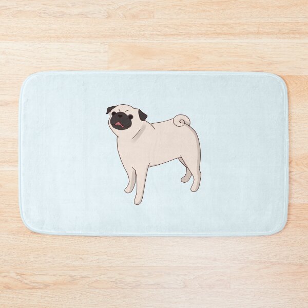 Item preview, Cute Pug illustration  designed and sold by Mayarart.