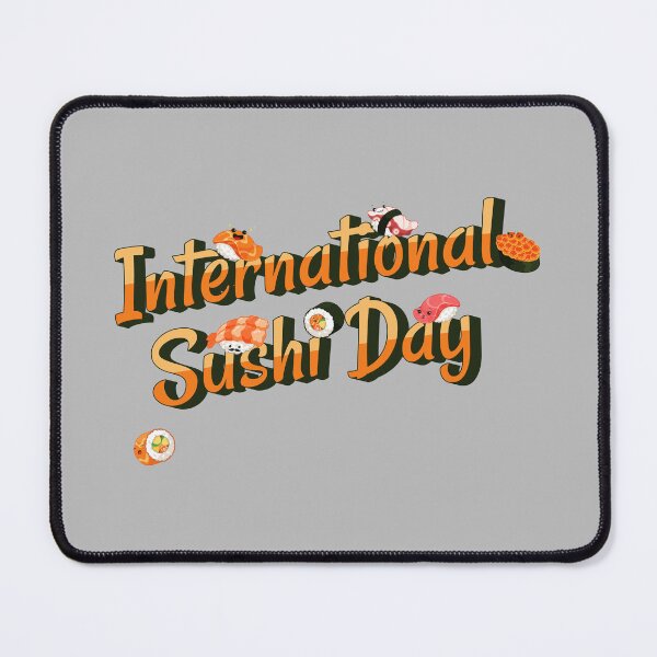 Item preview, International Sushi Day, kawaii sushi designed and sold by HolidayBug.