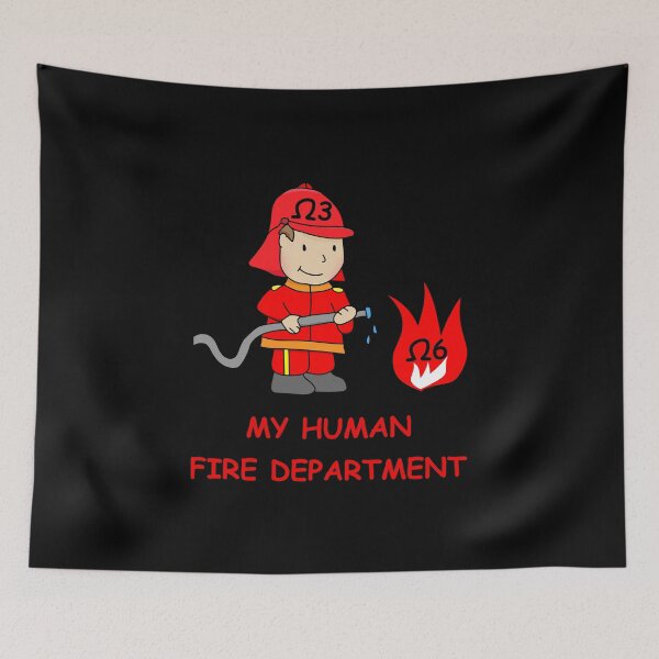Item preview, My Human Fire Department - Omega3 designed and sold by saechla.