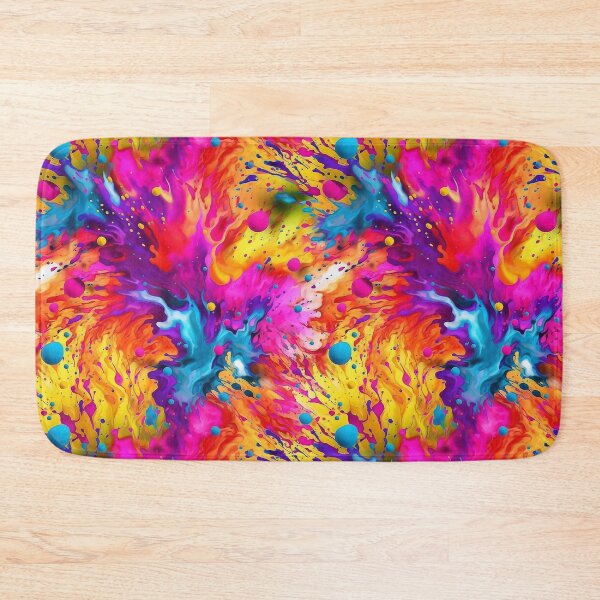 Item preview, Abstract paint splats  designed and sold by BloodRubyz.