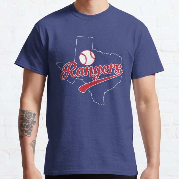 Texas Rangers T Shirt MLB Baseball Sport Funny Vintage Gift Men Women  Holiday