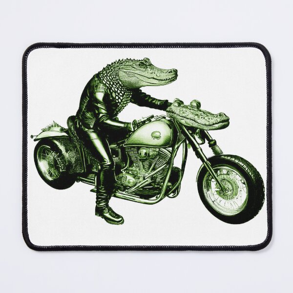 Item preview, Alli gator moto biker designed and sold by luckymando.
