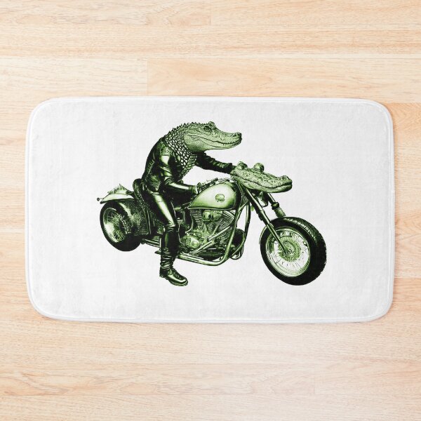 Item preview, Alli gator moto biker designed and sold by luckymando.