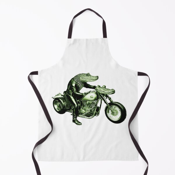 Item preview, Alli gator moto biker designed and sold by luckymando.