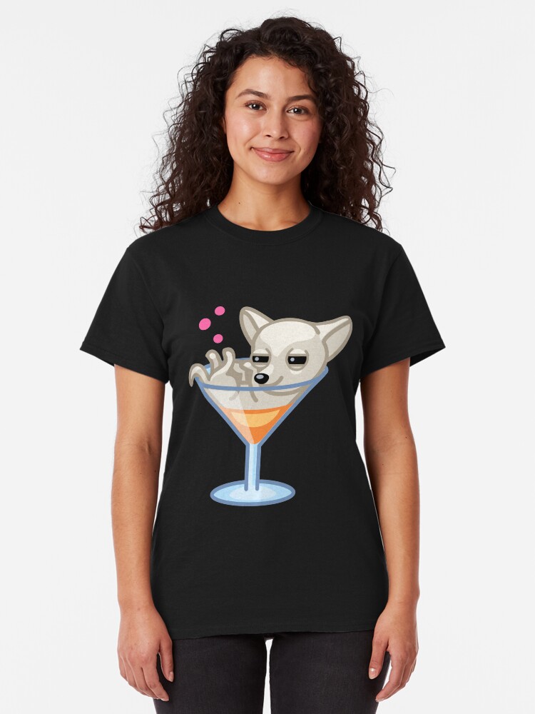 Alternate view of Chihuahua Chiwawa Dog tshirt - Dog Gifts for Chihuahua and Miniature Dog Lovers Classic T-Shirt