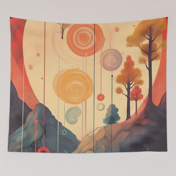 Item preview, Kharma  ELEMENTOS abstract imagination Classic designed and sold by DaytoNightCo.