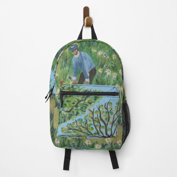 Item preview, Les Jardiniers - Gardeners In An Impressionism Inspired Garden by Legendary Real Life Artist designed and sold by CloudofKnowing.