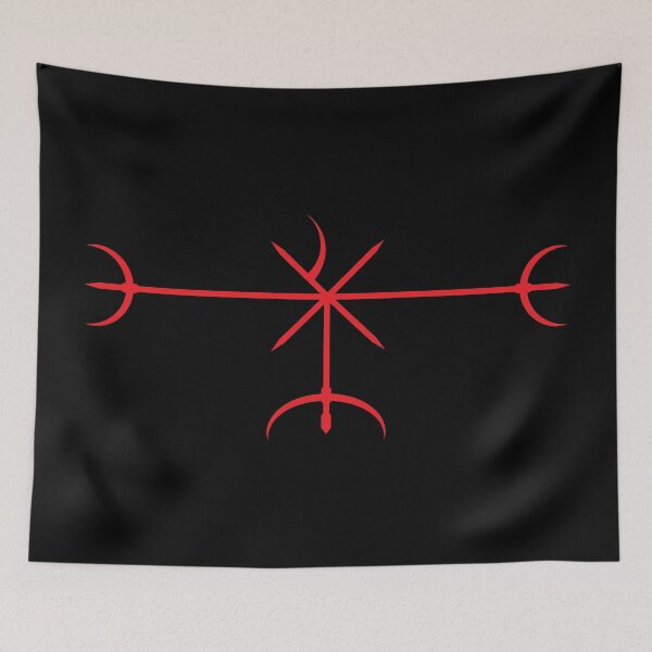 Item preview, Að unni Rune - Red designed and sold by Gumless.