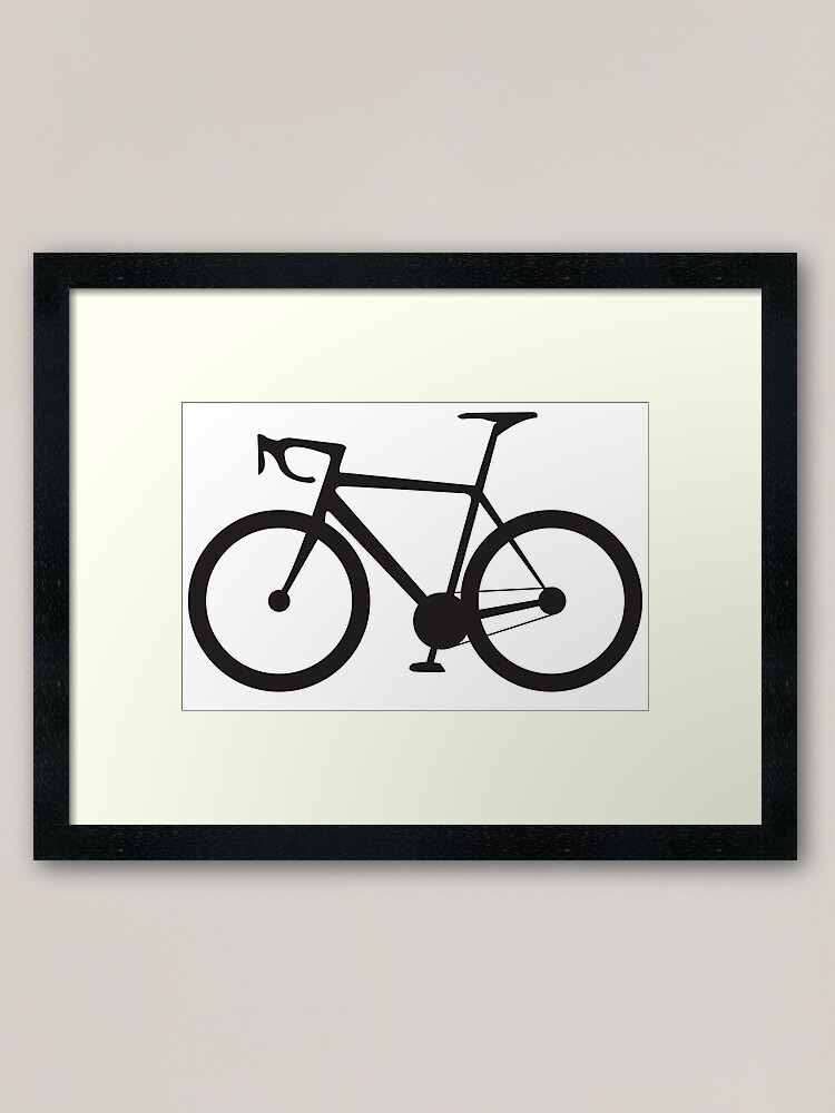 black push bike