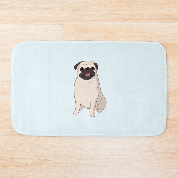 Item preview, Cute Pug sitting  designed and sold by Mayarart.