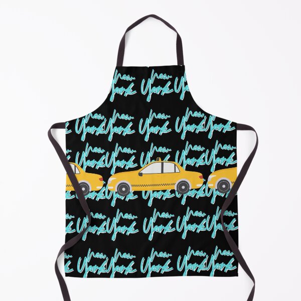 Item preview, New York Yellow Cab Aesthetic Art Piece - Turquoise designed and sold by PunjabanJatti.