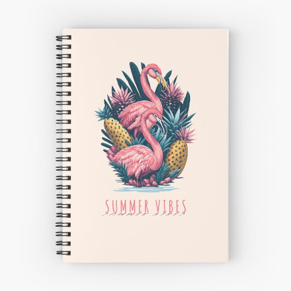 Item preview, Flamingos and pineapples, flamingo Fling, Pineapple Paradise for Summer Vibes designed and sold by Collagedream.