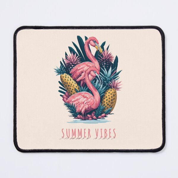 Item preview, Flamingos and pineapples, flamingo Fling, Pineapple Paradise for Summer Vibes designed and sold by Collagedream.