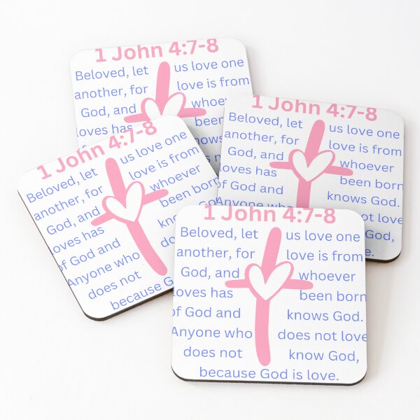 Item preview, 1 John 4:7-8 GOD IS LOVE designed and sold by Walker Miller Designs.