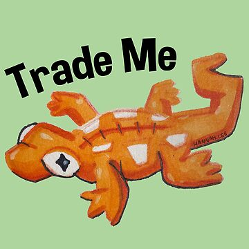 Animal Jam Gecko Plushie (trade me)