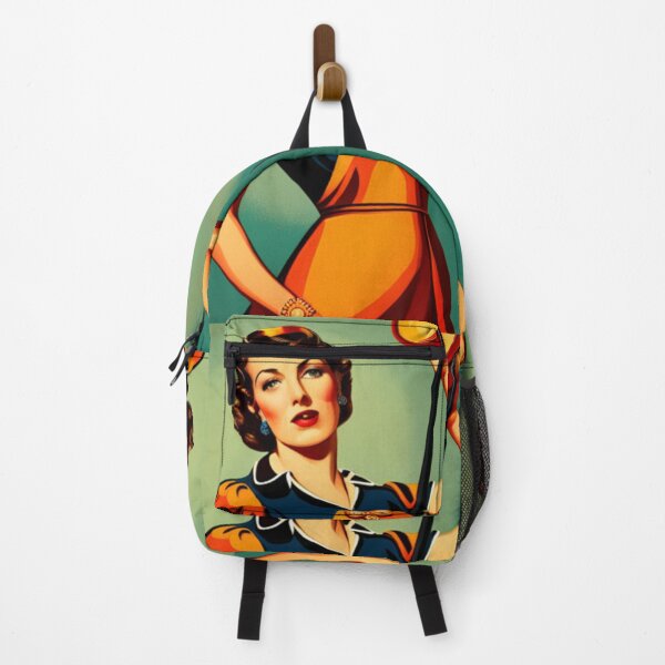Item preview, Retro Vintage Woman designed and sold by ruhi29.