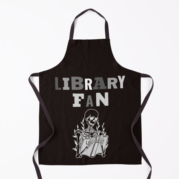 Item preview, skeleton library fan designed and sold by misslizzyspin.