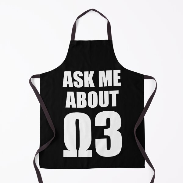 Item preview, Ask Me About Omega 3 - white designed and sold by saechla.