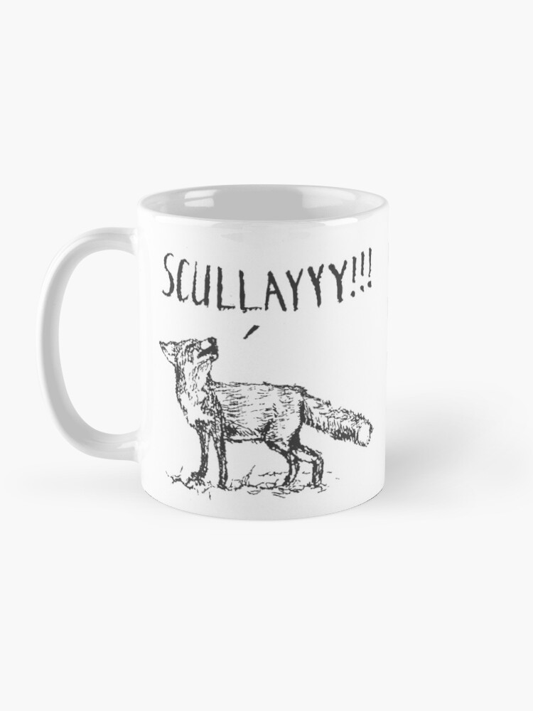 Alternate view of What a Certain Fox Says Mug