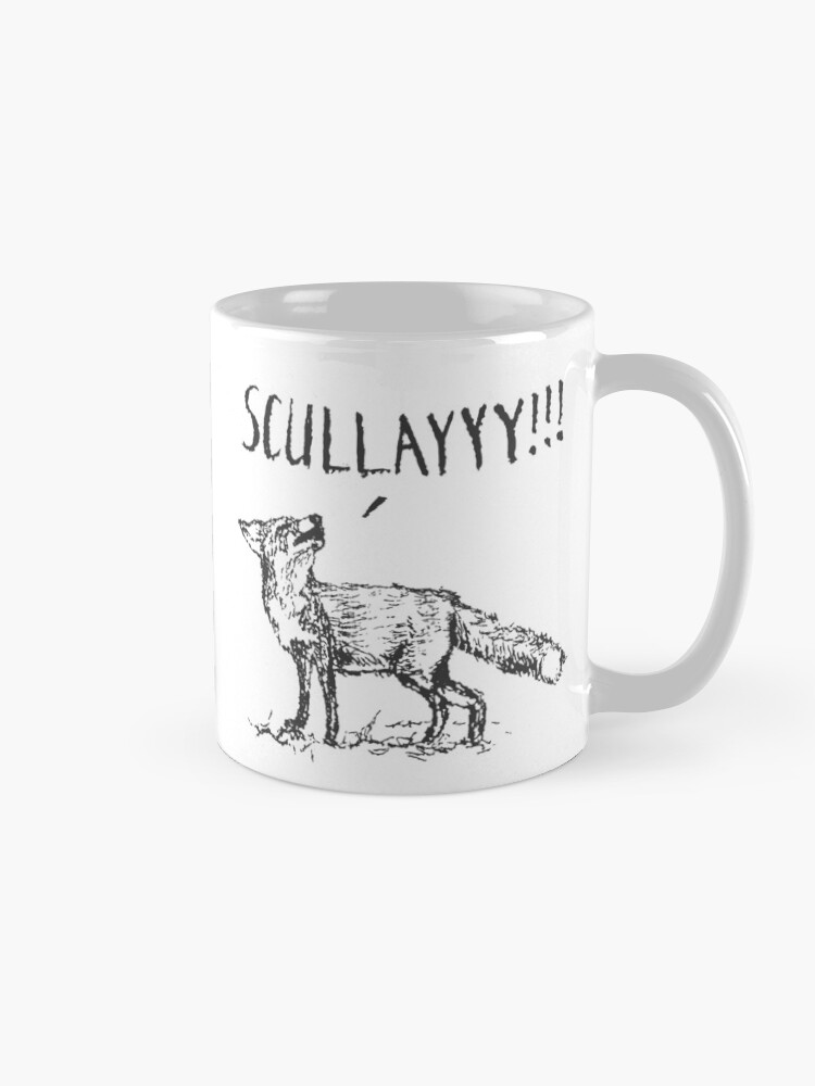 Alternate view of What a Certain Fox Says Mug
