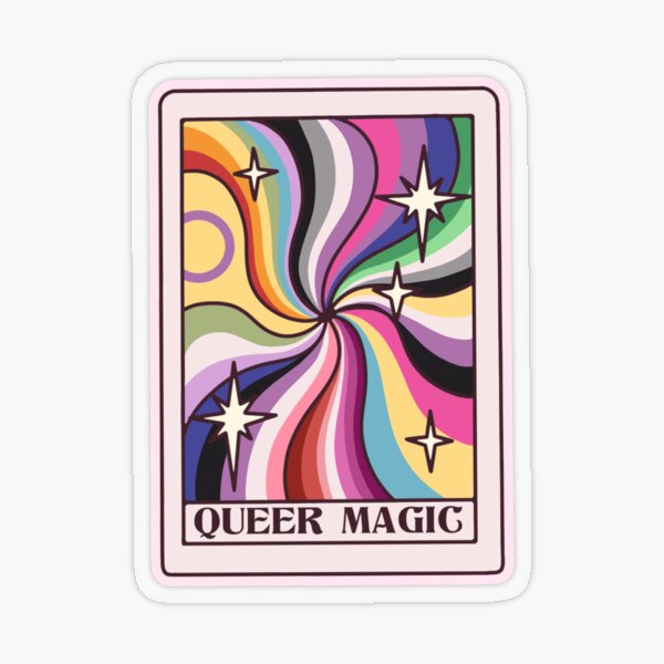 Item preview, Queer Magic tarot card designed and sold by nevhada.