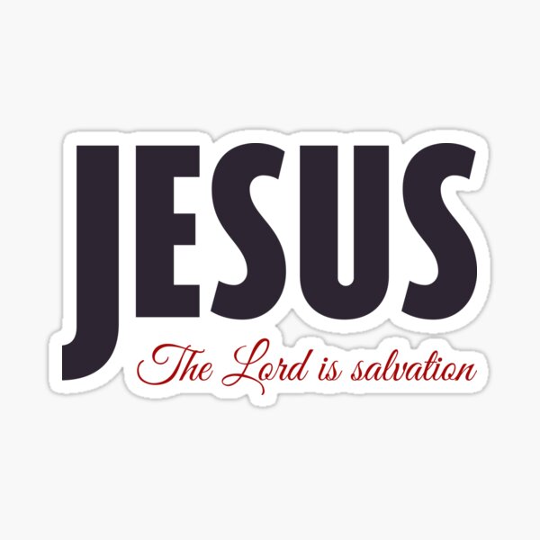 Jesus Theme Sticker